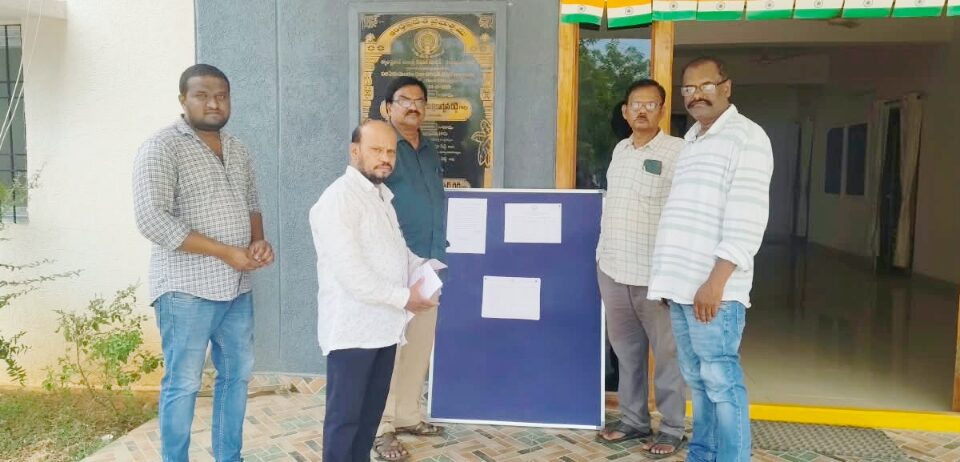 ఎంపీటీసీ //జడ్పీటీసీ ఎన్నికలు కడప కలెక్టర్ నుండి ఆమోదం పోలింగ్ స్టేషన్ ల తుది జాబితా