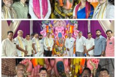 గణనాథుని నిమజ్జన ఊరేగింపు ప్రారంభించిన రోజా దేవి రంగారావు