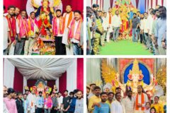వినాయక మండపాలను సందర్శించిన బీజేపీ రాష్ట్ర కార్యవర్గ సభ్యులు సురభి నవీన్ కుమార్