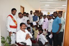 అర్హులైన దివ్యాంగులందరికీ సదరం ద్రవపత్రాలు.