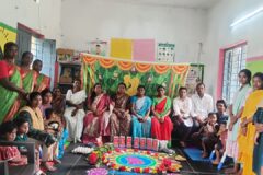 అంగన్వాడి కేంద్రంలో పౌష్టికాహారం