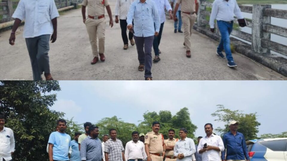 గణేష్ నిమజ్జన ఏర్పాట్లు పరిశీలన అధికారులు