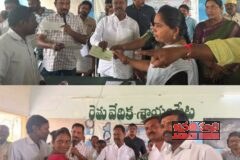 కళ్యాణ లక్ష్మి, షాదీ ముబారక్ చెక్కులను పంపిణీ చేసిన ఎమ్మెల్యే జీఎస్సార్
