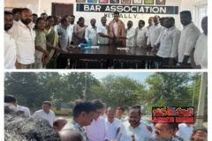 మెట్‌పల్లిలో నూతన కోర్టు భవన నిర్మాణానికి ప్రతిపాదిత స్థలాన్ని పరిశీలించిన కోరుట్ల ఎమ్మెల్యే డాక్టర్ సంజయ్