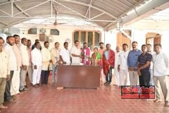 ఇండియన్ రెడ్ క్రాస్ సొసైటీ నూతన కార్యవర్గాన్ని సన్మానించిన మాజీ మంత్రి సింగిరెడ్డి నిరంజన్ రెడ్డి గారు.