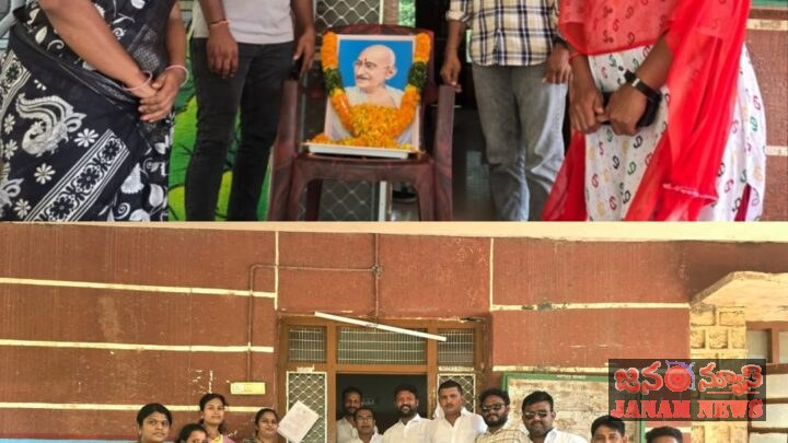 గాంధీజీ సూచించిన అహింసకు మించిన ఆయుధం మరొకటి లేదు-స్వర్ణ మానస సుమన్