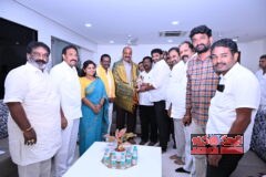 మంత్రి కింజరాపు అచ్చెన్నాయుడును సత్కరించిన కోనసీమ టిడిపి నేతలు