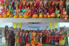 ఎం జీ పి బాయ్స్ పాఠశాలలో బతుకమ్మ వేడుకలు ఘనంగా నిర్వహణ