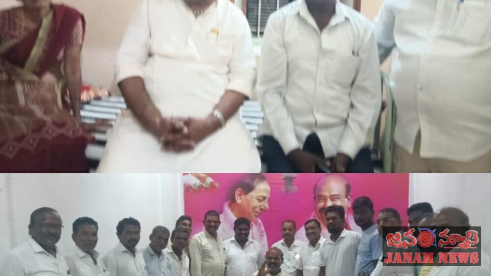 ఉద్యమ కారుల బీ ఆర్ ఎస్ పార్టీ నాయకులను అభినందించిన ఎమ్మెల్సీ సిరికొండ