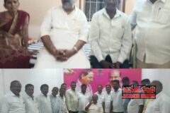 ఉద్యమ కారుల బీ ఆర్ ఎస్ పార్టీ నాయకులను అభినందించిన ఎమ్మెల్సీ సిరికొండ