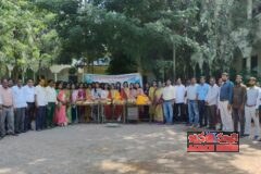 డిగ్రీ కళాశాలలో ఘనంగా బతుకమ్మ సంబురాలు..!