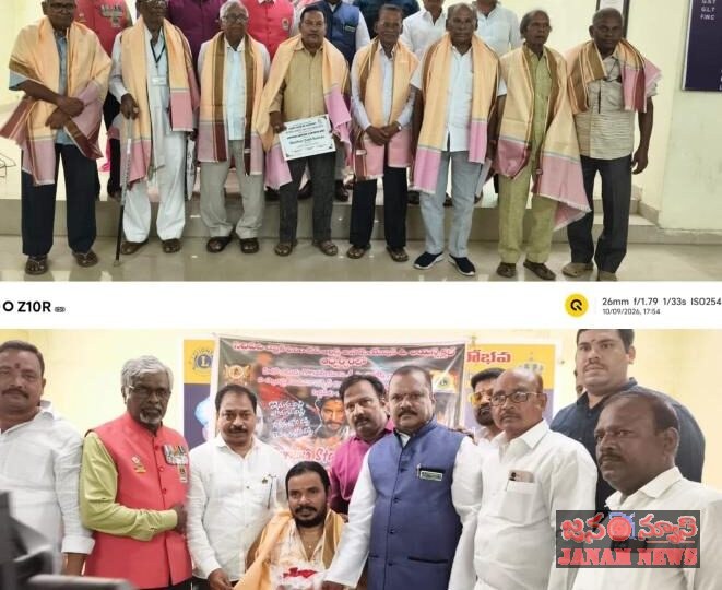 సీనియర్ సిటిజన్లకు ఘన సన్మానం.. సినీ నటుడు సంపూర్ణేష్ బాబుకు సత్కారం