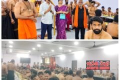 కేపీహెచ్‌బీ పోచమ్మ దేవాలయంలో మహా అన్నదానం.అమావాస్య సందర్భంగా భక్తిశ్రద్ధలతో అన్నదాన కార్యక్రమం.. భారీగా పాల్గొన్న అయ్యప్ప, భవానీ స్వాములు