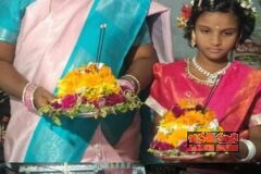 పత్తి పాక గ్రామంలో ఎంగిలి పువ్వుల బతుకమ్మ సంబరాలు