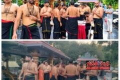 వివేకానంద నగర్ అయ్యప్ప దేవాలయంలో పెరుగుతున్న అయ్యప్ప మాలధారణలు.అయ్యప్ప దీక్షపై భక్తుల్లో పెరుగుతున్న ఆసక్తి – నియమనిష్టలతో స్వామివారి దీక్షను చేపడుతున్న భక్తులు