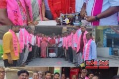 మాజీ స్పీకర్ సిరికొండ మధుసూదన్ చారి పుట్టిన రోజు సందర్భంగా కుట్టు మిషన్లు పంపిణీ చేసిన గజ్జి శంకర్