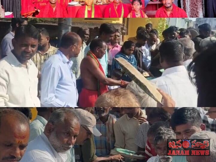 ఎస్ పి టి యూత్ వద్ద మహా అన్నదాన కార్యక్రమం నిర్వహించిన 10 వ వార్డ్ మెంబర్ మారపెల్లి ప్రియాంకా సుమన్