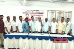 ఎక్సైజ్లో అబ్జర్వ్ అయిన హెడ్ కానిస్టేబుల్ కానిస్టేబుల్ లకు ఘనంగా సన్నానం.