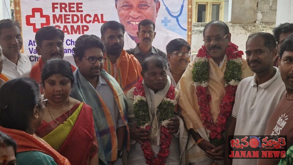 నవజీవన్ నగర్‌లో ఘనంగా ఉచిత మెడికల్ క్యాంపు – ఆరోగ్యమే నిజమైన వరం: బండి రమేష్