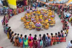 ఘనంగా సద్దుల బతుకమ్మ వేడుకలు