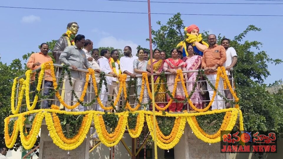 ఘనంగా పండుగల సాయన్న జయంతి వేడుకలు నివాళులర్పించిన బిజెపి నాయకులు*