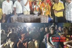 11వ వార్డులో కూటమి అభ్యర్థి పలక యశోద రవి చిన్న రాజుపేటలో ఎన్నికల సభ