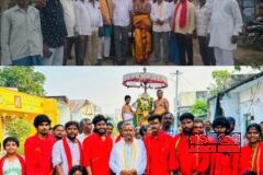 శ్రీ మత్స్యగిరి స్వామి ఉత్సవమూర్తులు  రథంపై జమ్మి చెట్టు వరకు యాత్ర