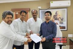 కూకట్‌పల్లి జోనల్ కమిషనర్ మయాంక్ సింగ్ కు పార్కుల దుస్థితిపై వినతి పత్రం ఇచ్చిన జనసేన నాయకులు