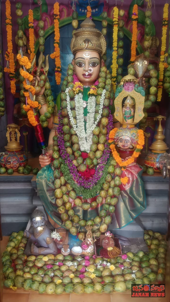 అధిక జేష్ట మాసం పౌర్ణమి సందర్భంగా మావుళ్ళమ్మ తల్లికి ప్రత్యేక పూజలు