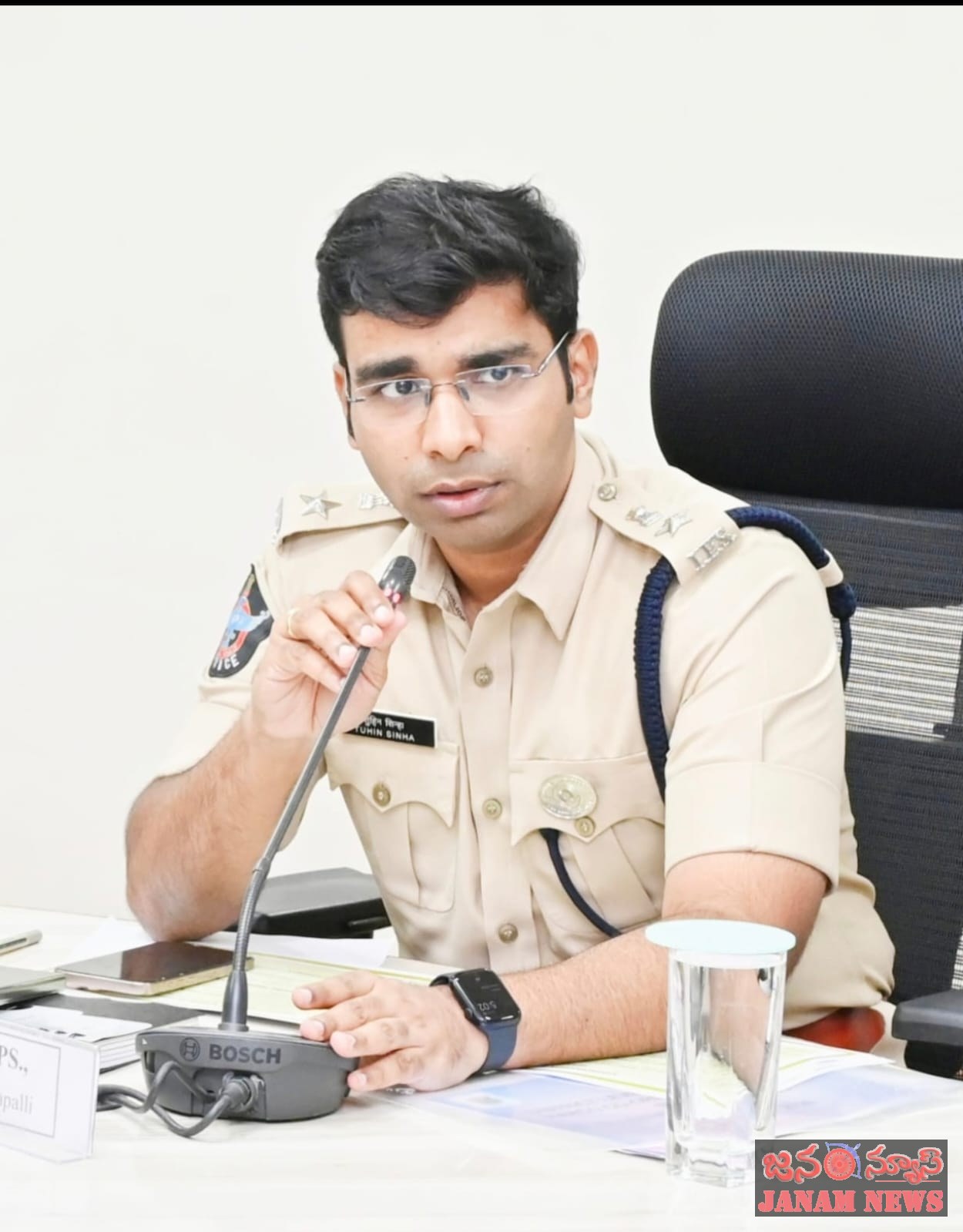 శాంతిభద్రతలకు విఘాతం కలిగిస్తే కఠిన చర్యలు : రౌడీ షీటర్లకు జిల్లా ఎస్పీ  తుహిన్ సిన్హా హెచ్చరిక