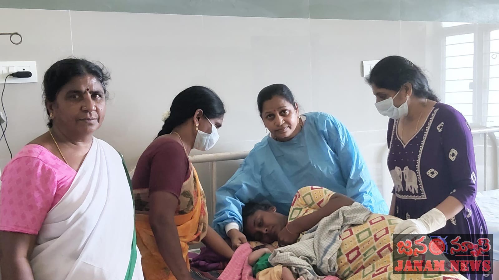 ప్రభుత్వ వైద్యశాలలో సాధారణ ప్రసవం:తల్లి బిడ్డ క్షేమం