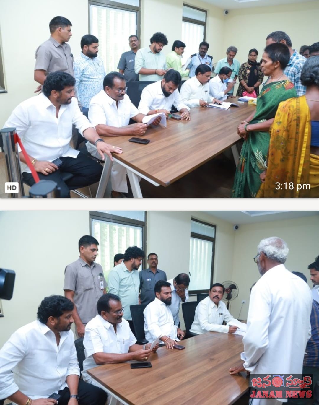 మంగళగిరిలో ప్రజా దర్బార్ కార్యక్రమంలో మంత్రివర్యులు వాసంశెట్టి సుభాష్