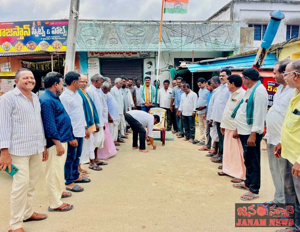 ఏర్గట్లలో ఘనంగా రాజీవ్ గాంధీ 82వ జయంతి వేడుకలు