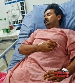 విద్యుత్‌ షాక్‌తో రెమ్మ రణదీష్‌కు తీవ్ర గాయాలు