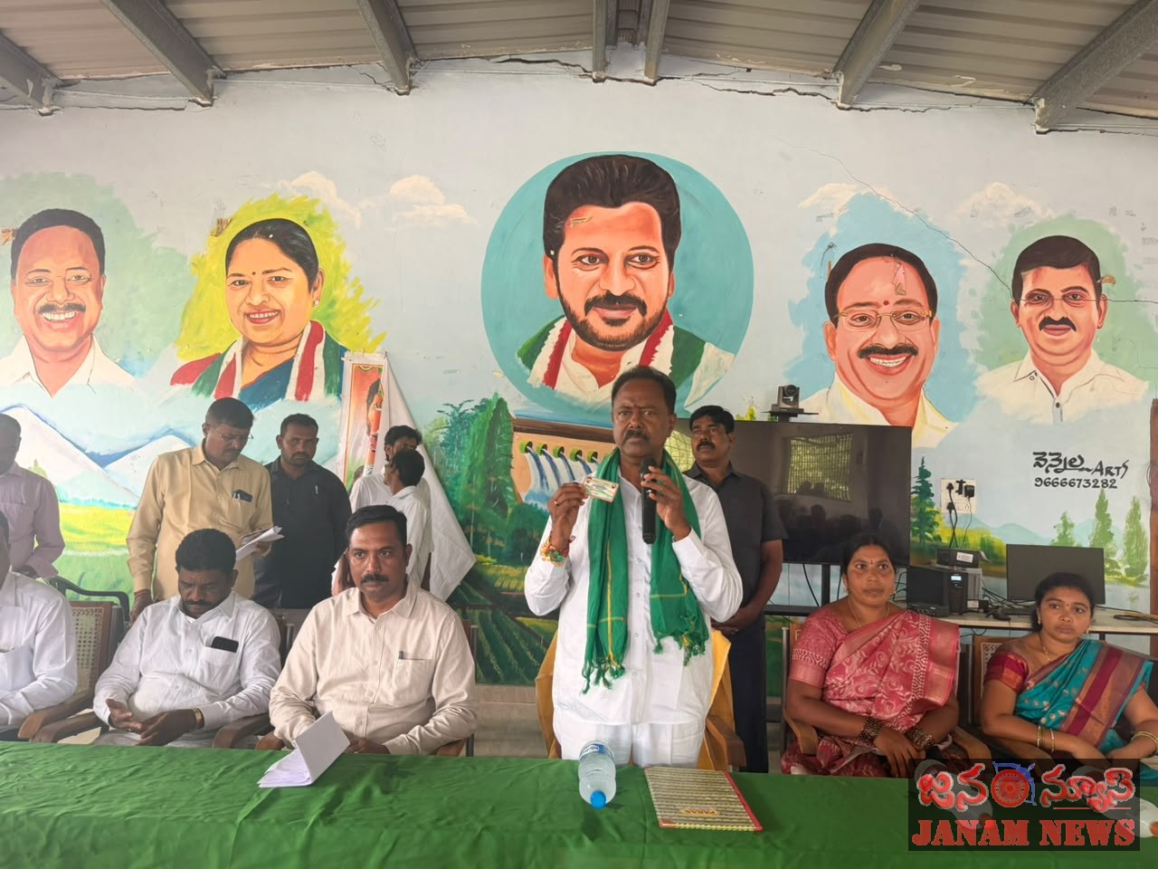 శాయంపేట మండలంలో స్మార్ట్ రేషన్ కార్డులు పంపిణీ చేసిన. – ఎమ్మెల్యే జీఎస్సార్…