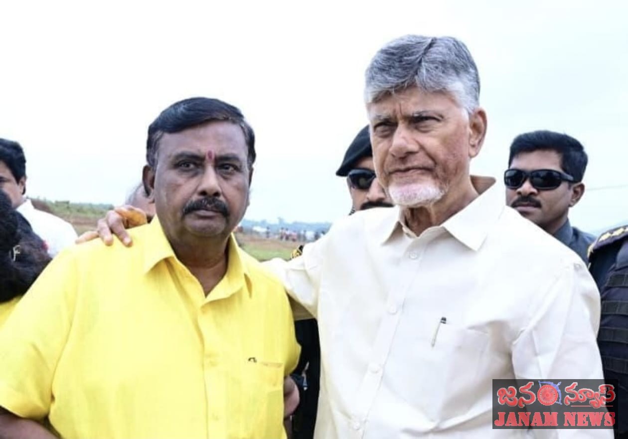 అరకు పర్యటనకు విచ్చేసిన ముఖ్యమంత్రి చంద్రబాబుకు స్వాగతం పలికిన నాగ జగదీష్