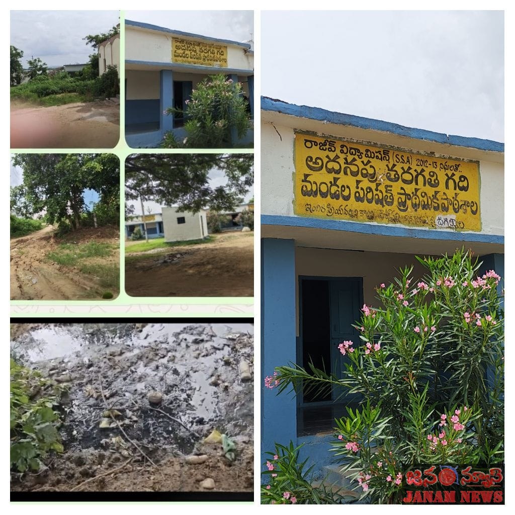 ప్రహరీ గోడ లేని ప్రాథమిక పాఠశాలపై తల్లిదండ్రులు, ప్రజల ఆగ్రహం