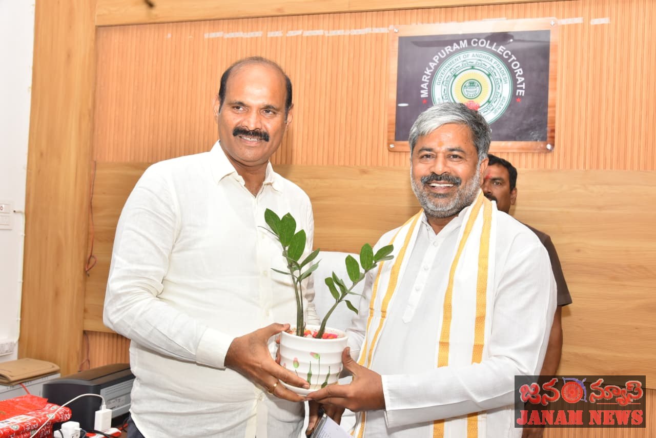 మంత్రి పార్థసారధితో డాక్టర్ ఏలూరి మర్యాదపూర్వక భేటీ