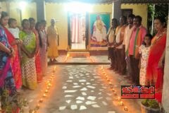 ప్రధాని మోదీ జన్మదినం సందర్భంగా మావుళ్లమ్మ ఆలయం లో & మందాకిని శక్తి పీఠంలో   ఆశీర్వచన దీపాలు