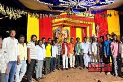 గణేష్ మండపాన్ని దర్శించుకున్న మాజీ తెలంగాణ ఎస్సీ కార్పొరేషన్ చైర్మన్ వై. నరోత్తం