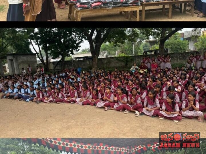 జిల్లా స్థాయిలో పోటీలకు ఎంపికైన క్రీడాకారులకు యూనిఫాంలు అందజేసిన ఏ సి పి సతీష్ బాబు