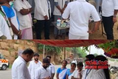 నాగార్జునసాగర్ కొత్త బ్రిడ్జి వద్ద ఏర్పాటుచేసిన వైద్య శిబిరాన్ని తనిఖీ చేసిన – డిఎం హెచ్ ఓ