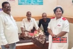 జహీరాబాద్ ఏరియా ఆసుపత్రిలో నరసింహారెడ్డిని పరామర్శించిన చిట్టెంపల్లి బాలరాజు