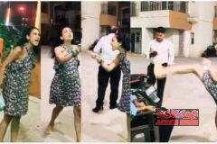 డెలివరీ బాయ్‌ను ఆపిన గార్డులు.. మహిళ చేసిన రచ్చ మామూలుగా లేదు! (వీడియో చూడండి)