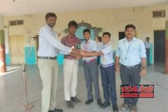 డిఏవి జాతీయస్థాయి అండర్ 17 బాలుర విభాగంలో షటిల్ బ్యాట్మెంటన్ లకు సాగర్ డిఏవి విద్యార్థుల ఎంపిక