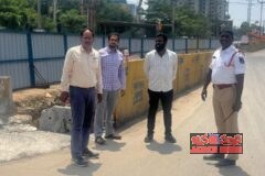 రోడ్డు పనుల నేపథ్యంలో వాహనదారులకు ట్రాఫిక్ పోలీసుల సూచన